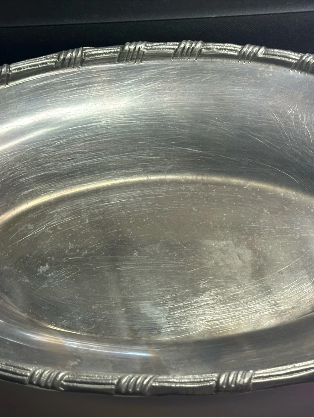 Antique-Style Silver Plated Sugar Bowl with Elegant Scrollwork